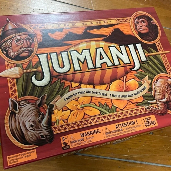 Jumanji 4 Player Boardgame - Picture 1 of 6